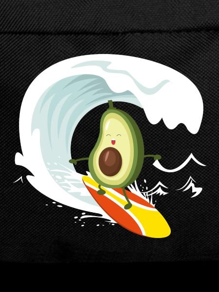 Surfing avocado