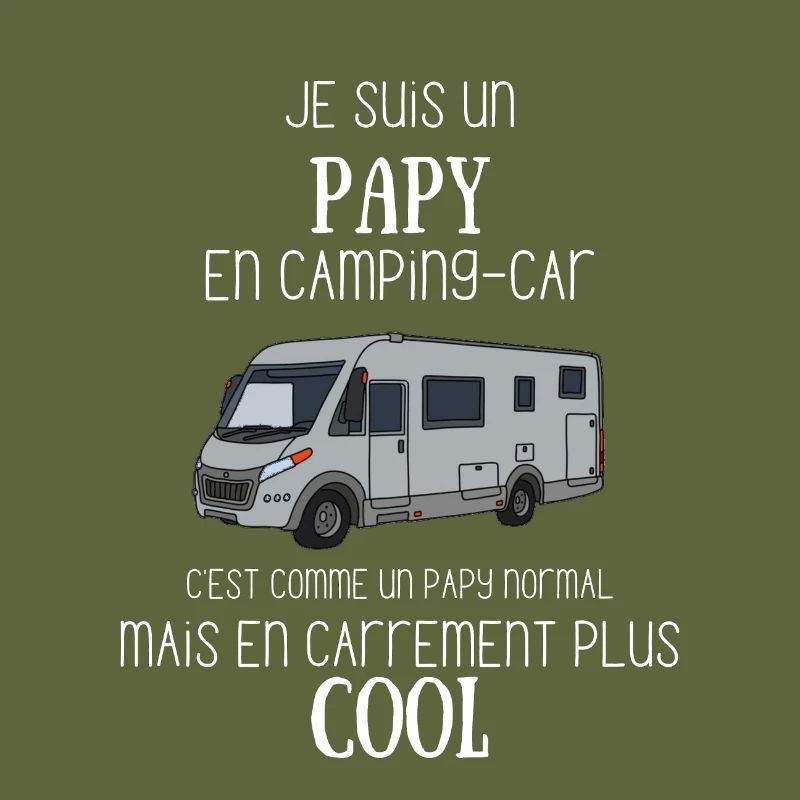 Papy en camping-car