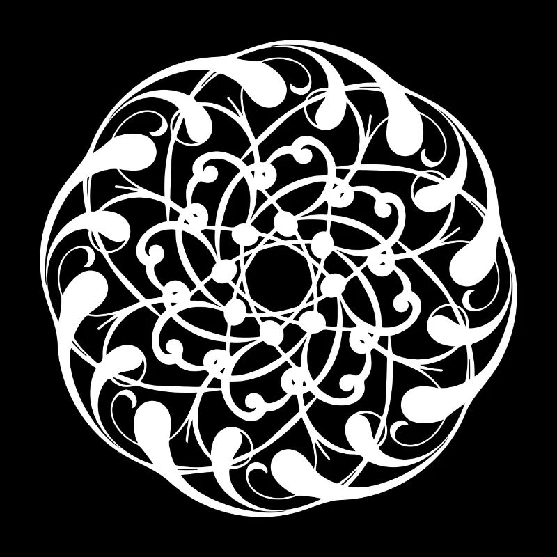 Fleurs Mandala Géométrique