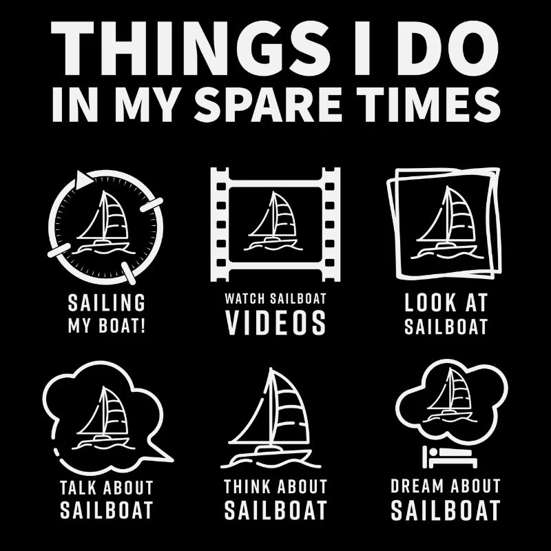 Sailing motif - THINGS I DO IN MY SPARE TIME - LIGHT