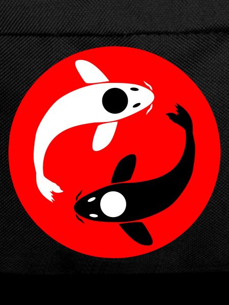 Yin and Yang Koi carp