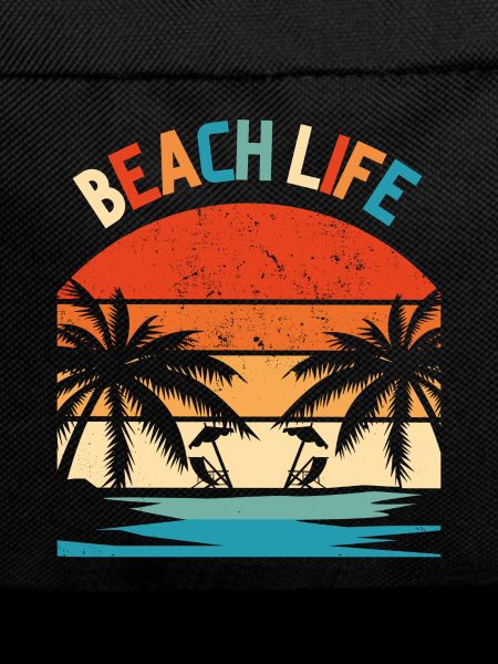 Beach Life Retro Sunset