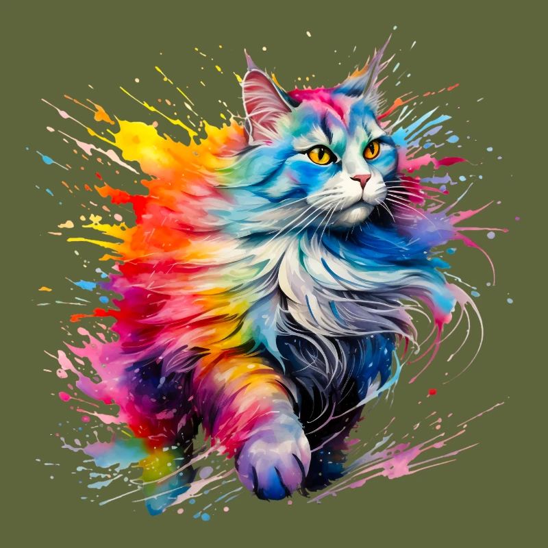 Cat, Maine Coon