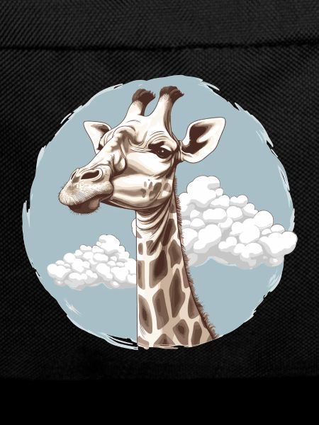Giraffe im Himmel