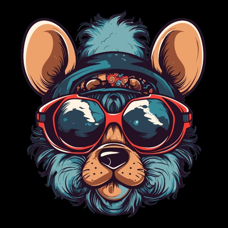 Maus Brille