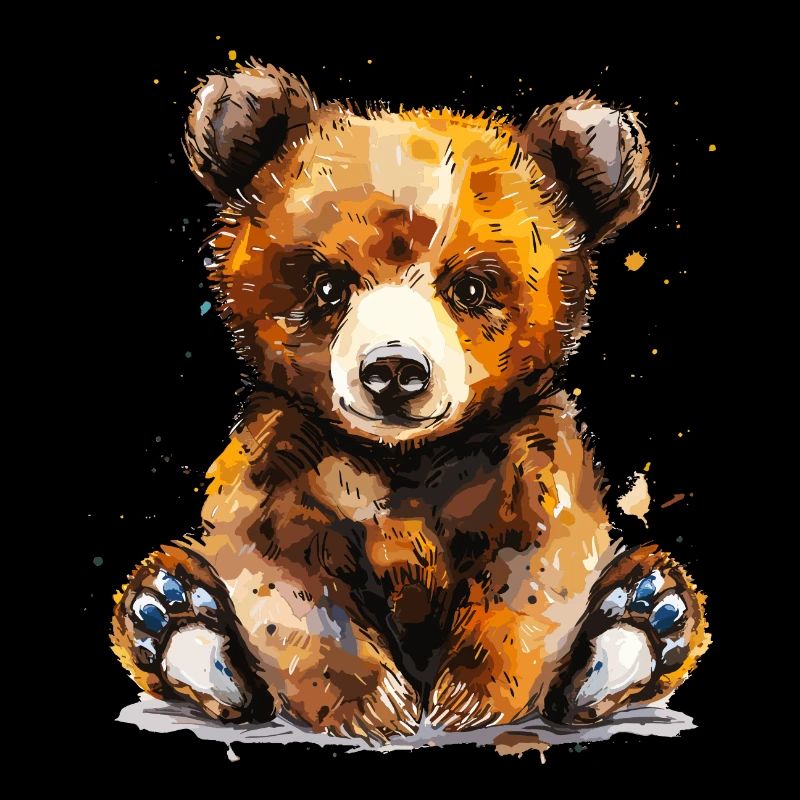 Baby-Grizzlybär