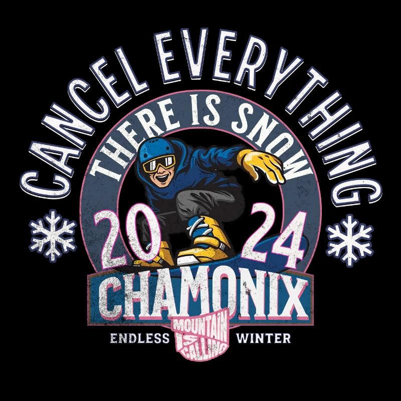 Cancel everything there is snow in Chamonix