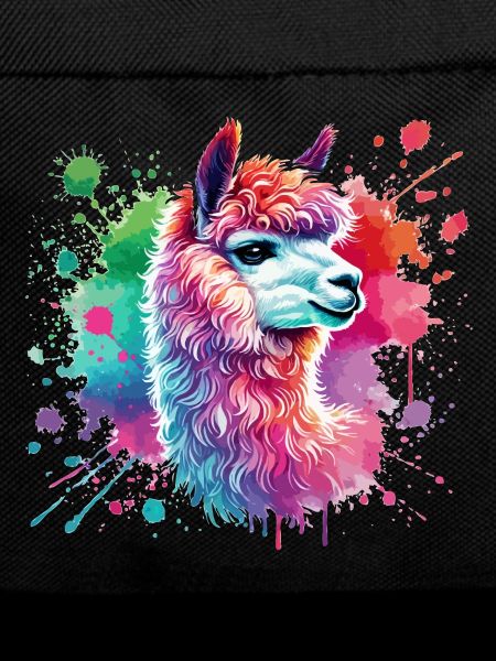 lama, alpaga aquarelle