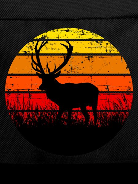 Deer forest animal sunset