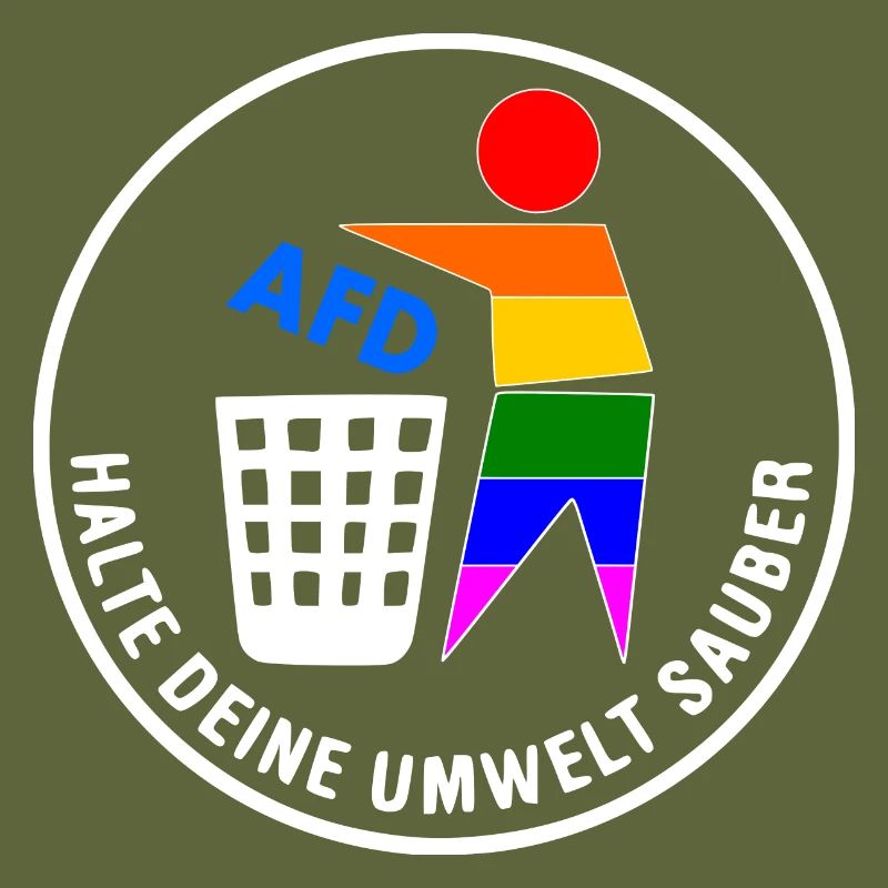Fck afd - halte deine umwelt sauber