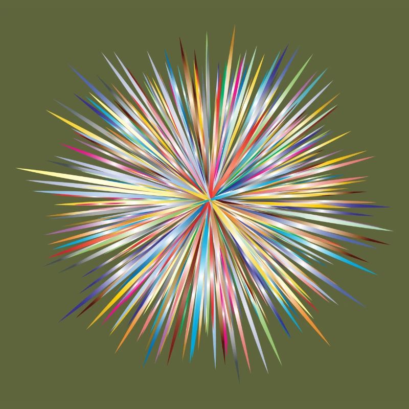 Farbexplosion Bunt Geschenk Geschenkidee