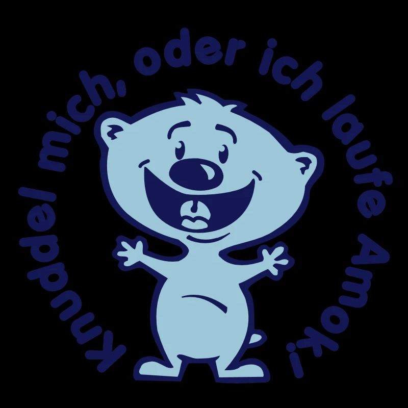 knuddel mich, oder ich laufe amok