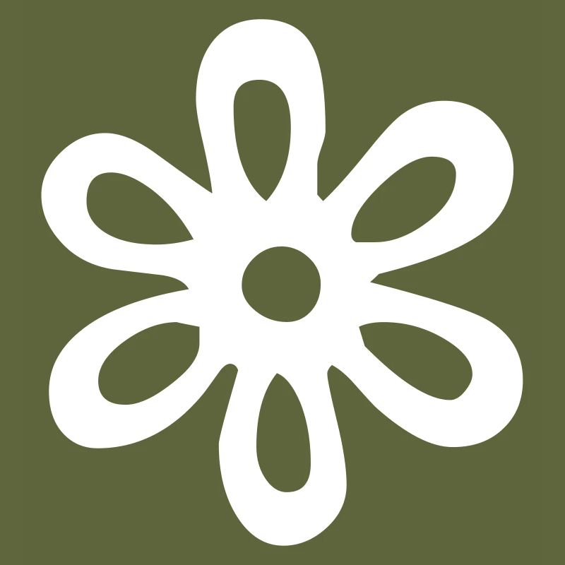 Ornament oder weisse Blume (Vectorgraphic)