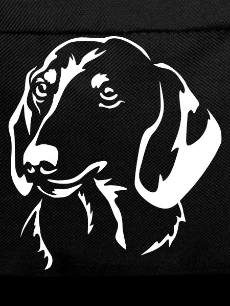 Dachshund Head "Black Edition"