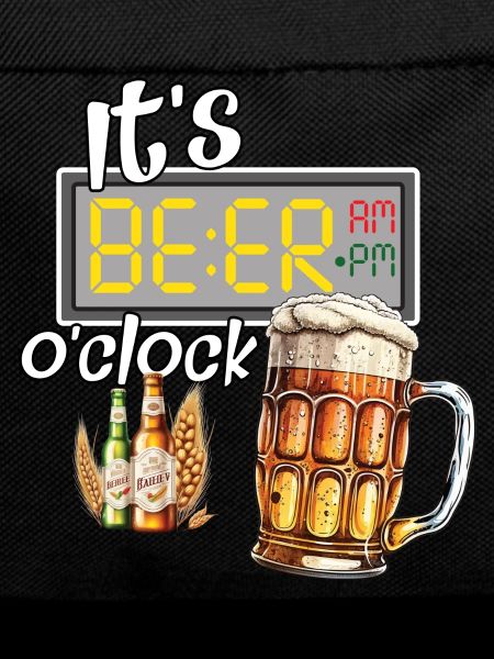 It's beer o'clock