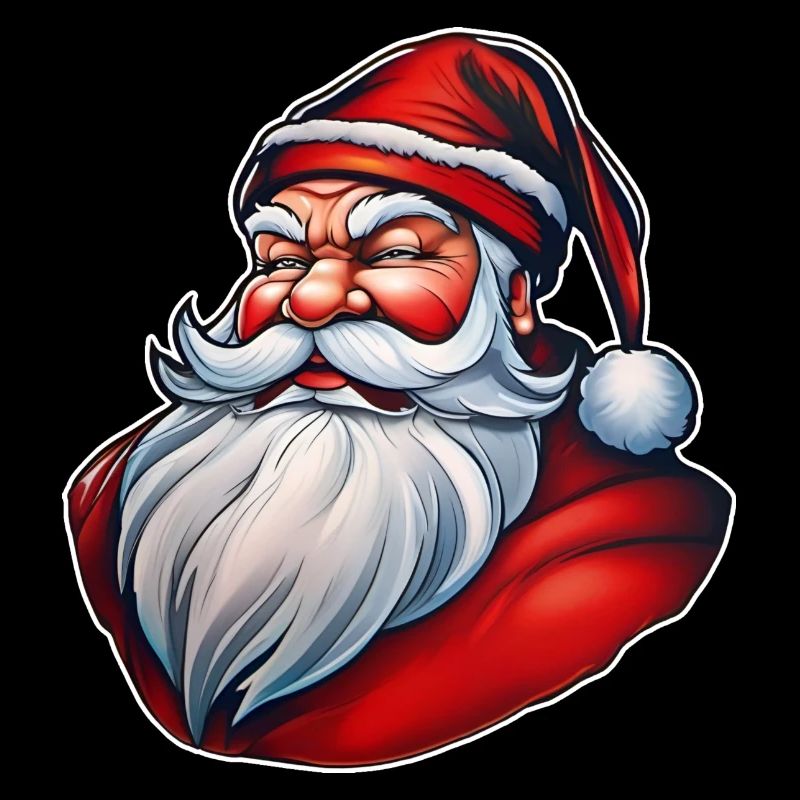 Grimmiger Weihnachsmann