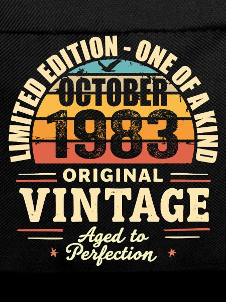Retro October 1983 - birthday october 1983