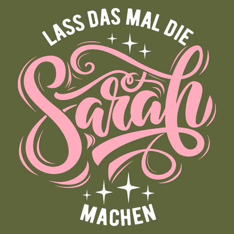 Let Sarah do that - name day