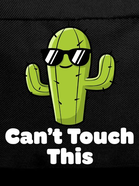 Cactus with Sunglasses Saying