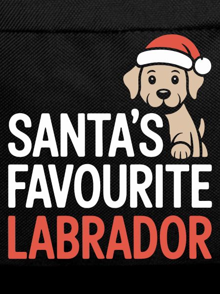 Santa’s Favourite Labrador Christmas Design