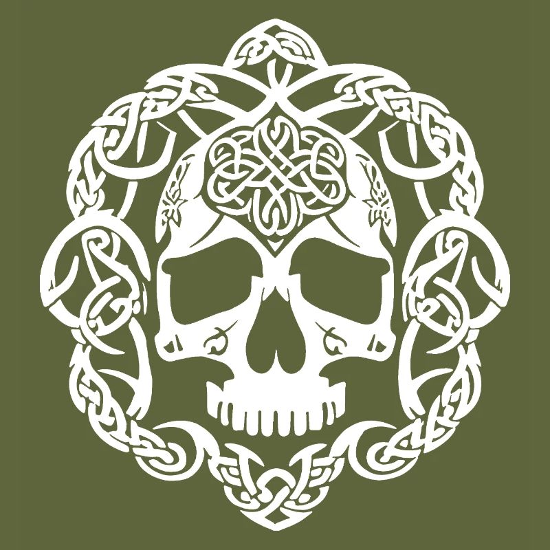 Celtic Skull Knot