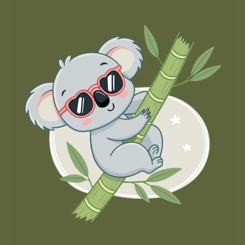 Koala Bamboo Cool Sunglasses