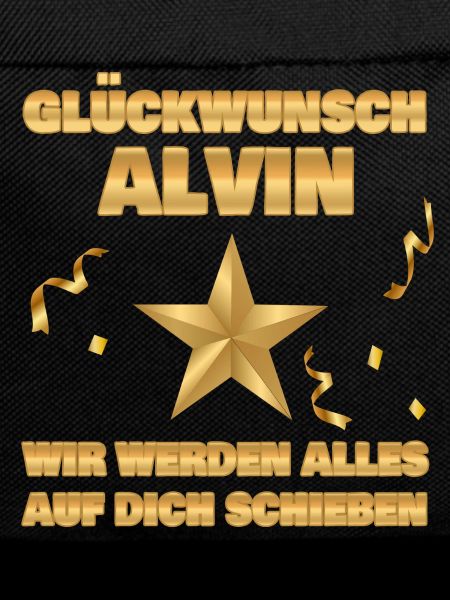Abschiedsgeschenk Alvin