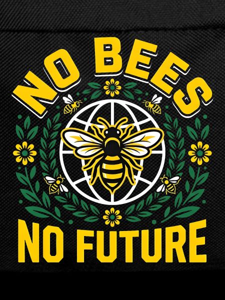 Save the Bees - Retro Umwelt Statement