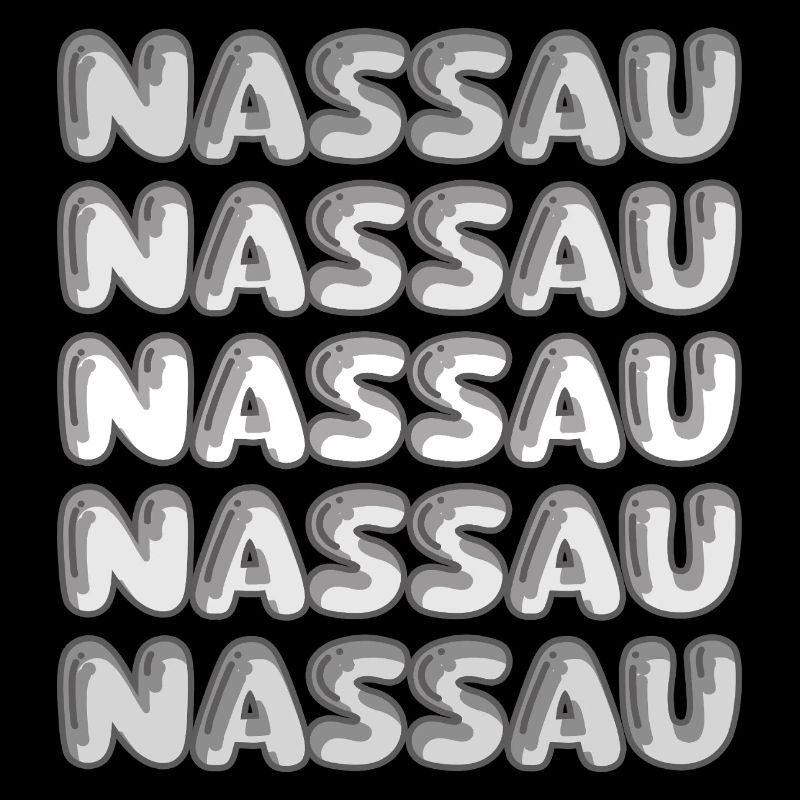 Nassau Bubble Pattern Mehrfachschrift