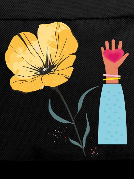 Blume Hand Herz 