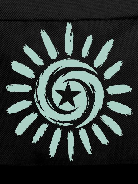 Sun with star