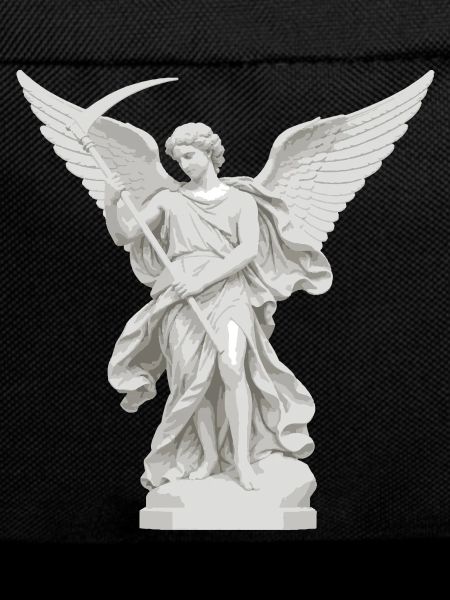 Angel with Scythe Statue
