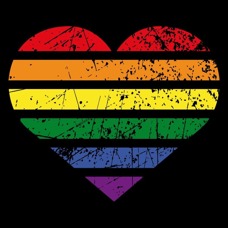 Rainbow Heart