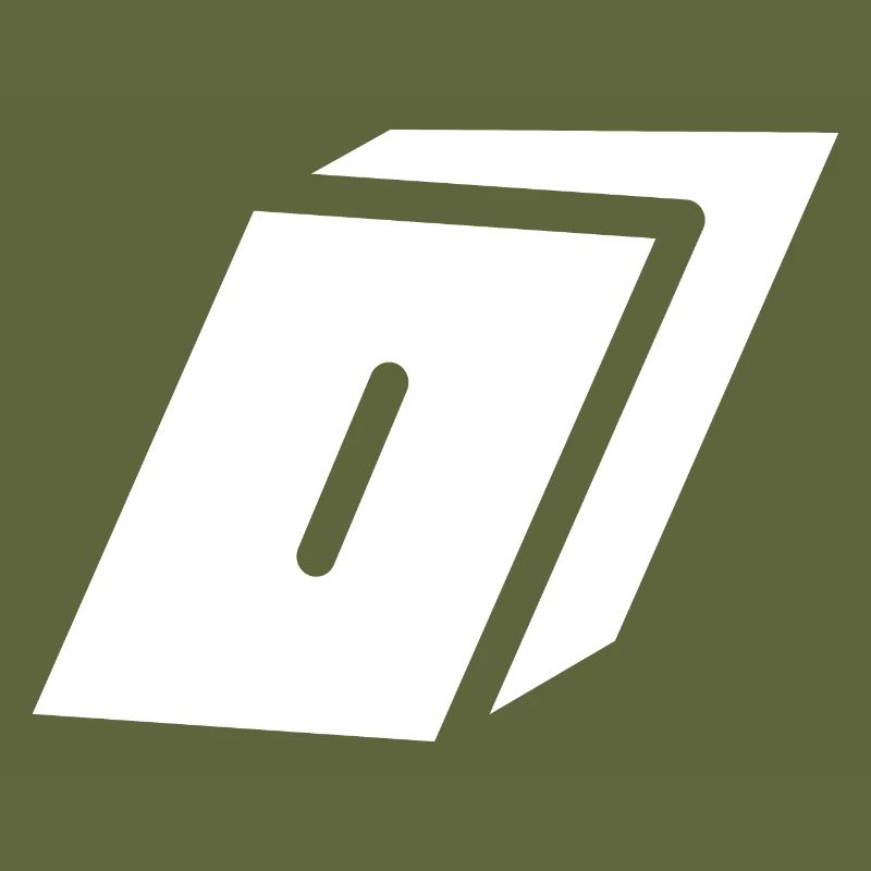 Buchstabe-O-Logo