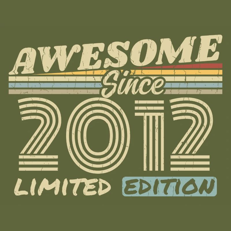 Vintage 2012 Retro - 2012 Geburtstagsgeschenk