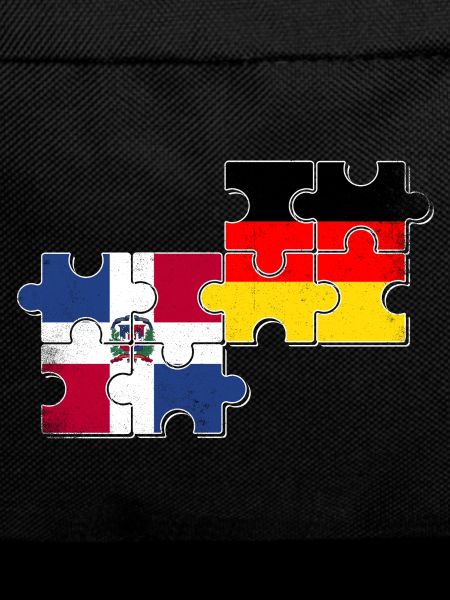 Germany Dominican Republic Love Flags