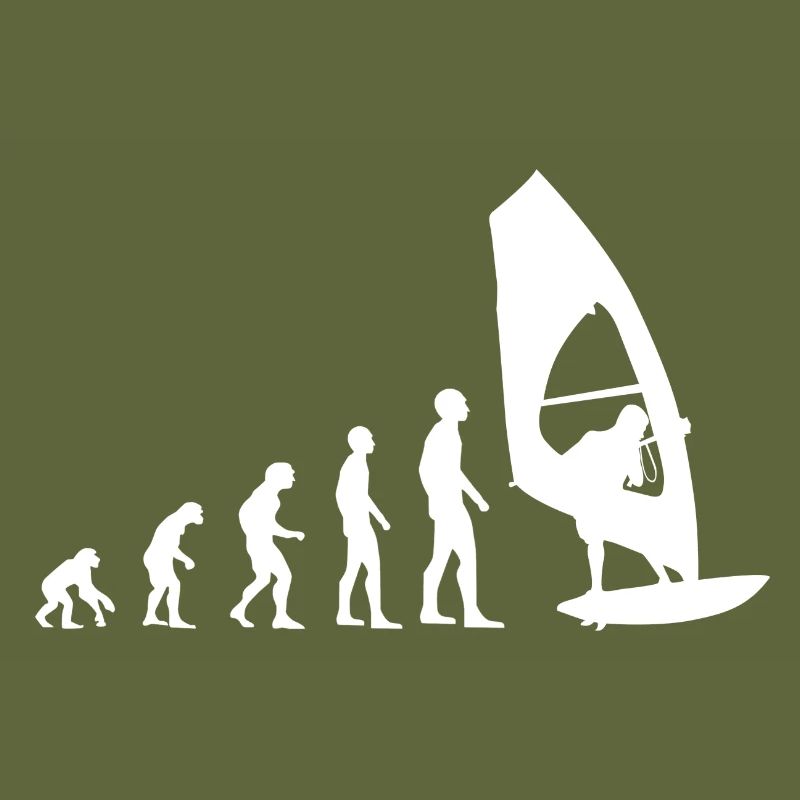 Windsurfing Windsurfen Evolution Windsurfer Surfen