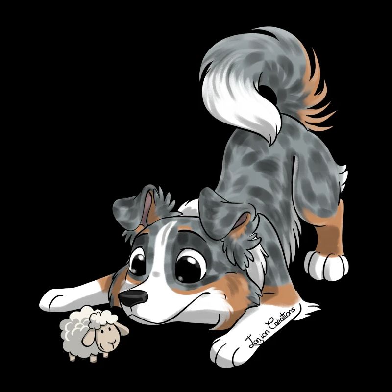The cutest Australian Shepherd