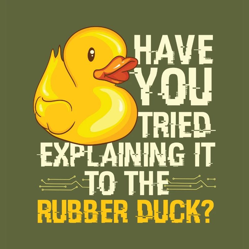 Rubber Duck Debugging Programmierer