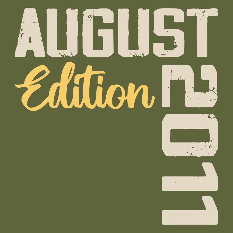 Jubiläum August 2011 - Limited Edition August 2011