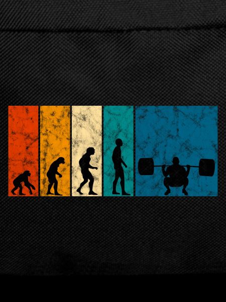 Bodybuilding Bodybuilder GYM Evolution Retro