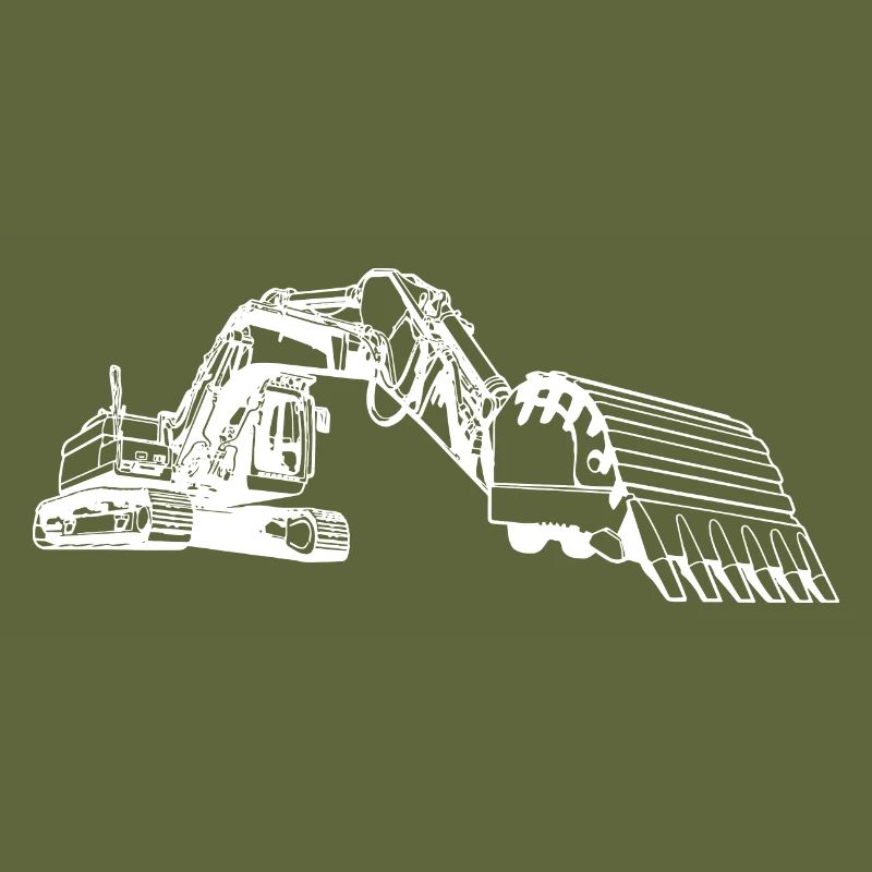 Loading shovel gift excavator driver excavator operator