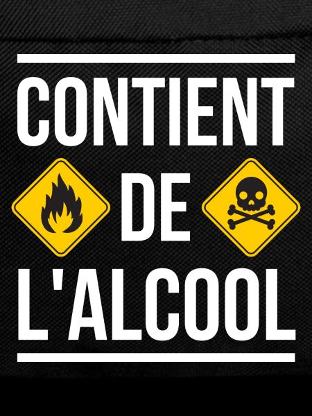 Contient de l'alcool