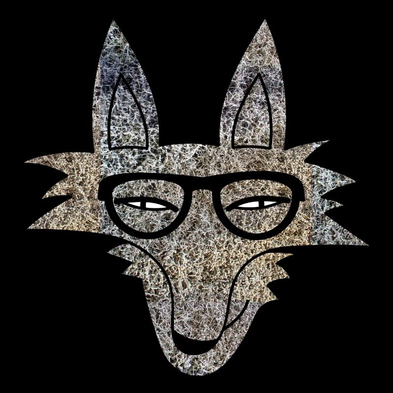 Hipster Wolf
