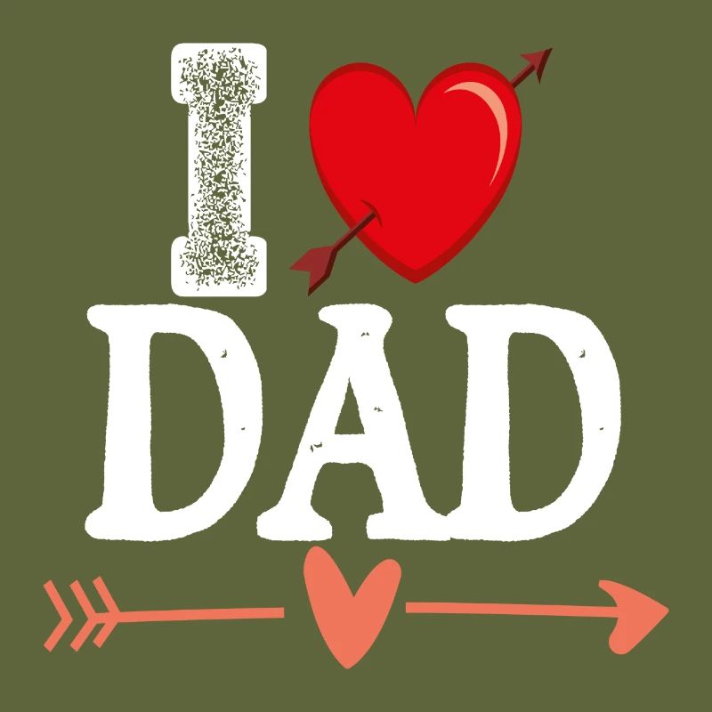 "I love dad"