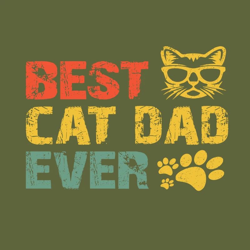 Vater der Katze