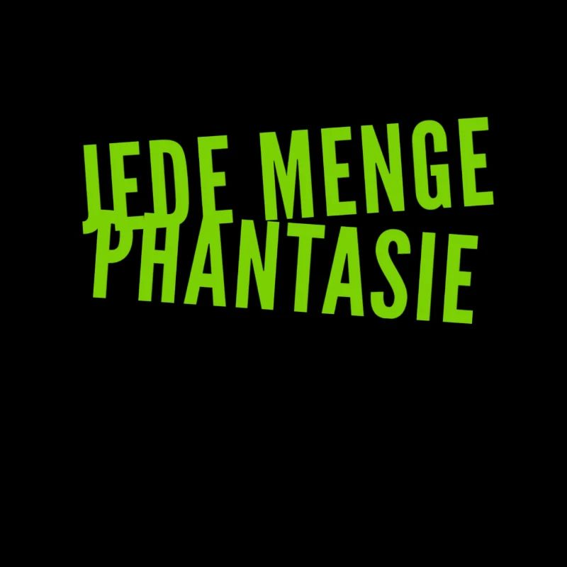 ich bin phantasievoll