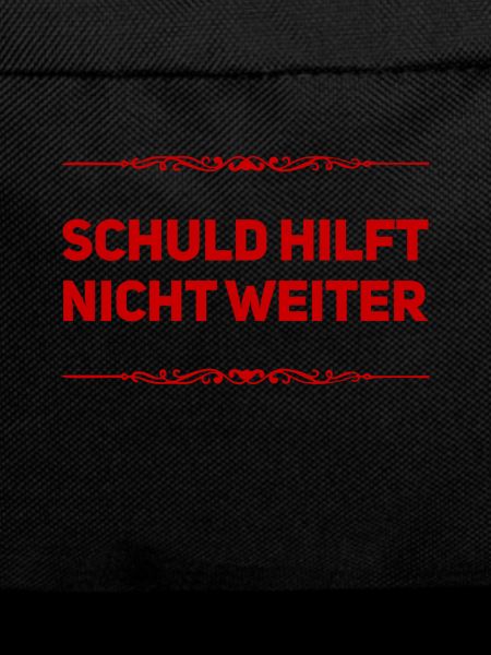 Schuld hilft nicht weiter