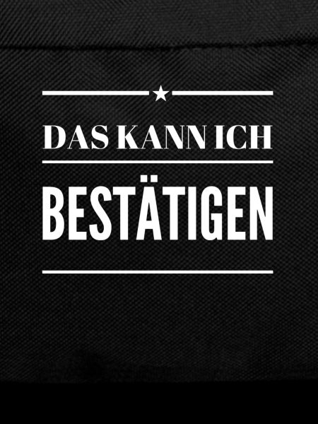 genau so ist es