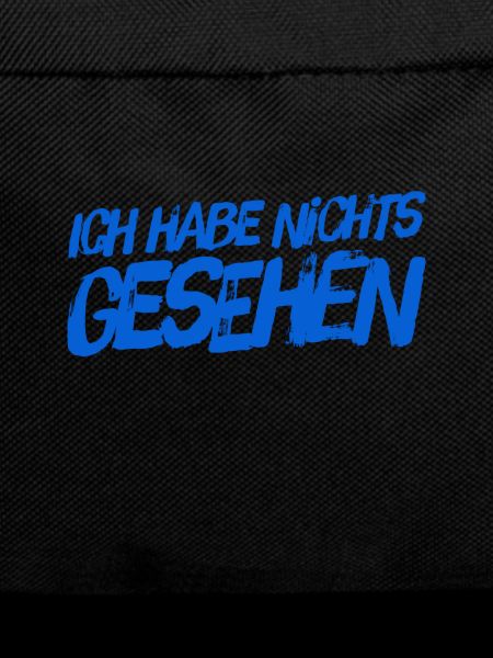 nichts gesehen